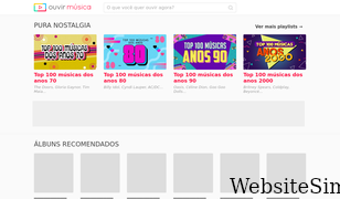 ouvirmusica.com.br Screenshot