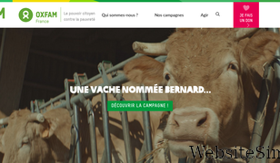 oxfamfrance.org Screenshot