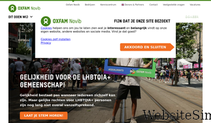 oxfamnovib.nl Screenshot