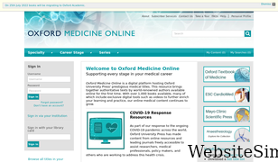 oxfordmedicine.com Screenshot