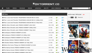 oxtorrent.co Screenshot