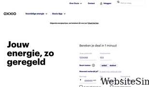 oxxio.nl Screenshot