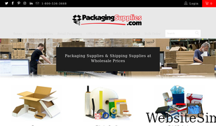 packagingsupplies.com Screenshot