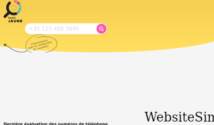page-jaune.be Screenshot