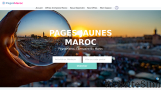 pages-maroc.com Screenshot