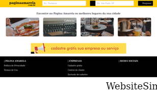 paginaamarela.com.br Screenshot