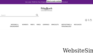 palmbeachjewelry.com Screenshot