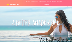 palmbeachtan.com Screenshot