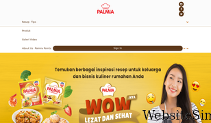 palmia.co.id Screenshot