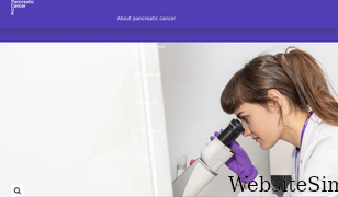 pancreaticcancer.org.uk Screenshot