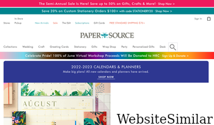 papersource.com Screenshot