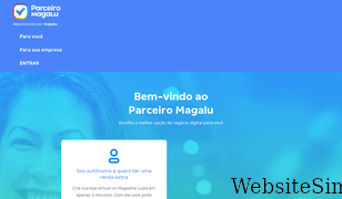 parceiromagalu.com.br Screenshot