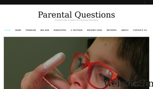 parentalquestions.com Screenshot