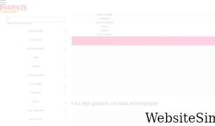 parents.fr Screenshot