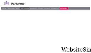parfumdo.com Screenshot