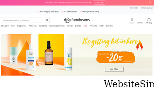 parfumdreams.co.uk Screenshot