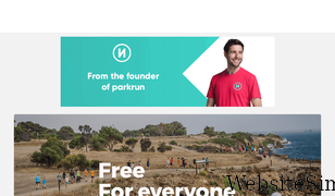 parkrun.com.au Screenshot
