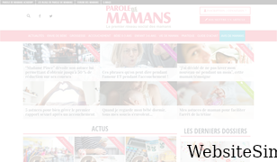 paroledemamans.com Screenshot