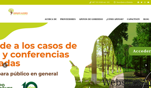 parquesalegres.org Screenshot