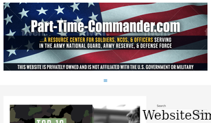 part-time-commander.com Screenshot