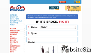 partswarehouse.com Screenshot