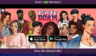 partyinmydorm.com Screenshot