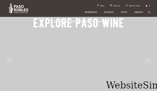 pasowine.com Screenshot