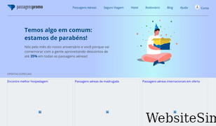 passagenspromo.com.br Screenshot