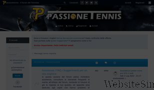 passionetennis.com Screenshot