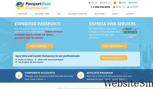 passportvisasexpress.com Screenshot