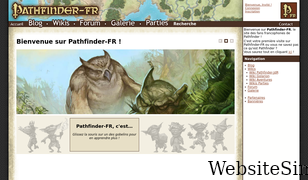 pathfinder-fr.org Screenshot