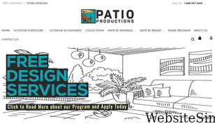 patioproductions.com Screenshot