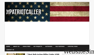 patriotcaller.com Screenshot