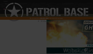 patrolbase.co.uk Screenshot