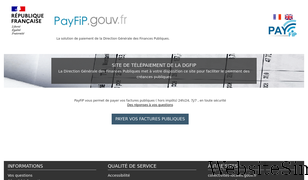 payfip.gouv.fr Screenshot