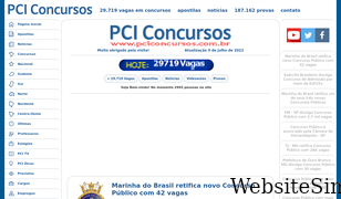 pciconcursos.com.br Screenshot