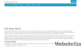 pdfbooksworld.com Screenshot