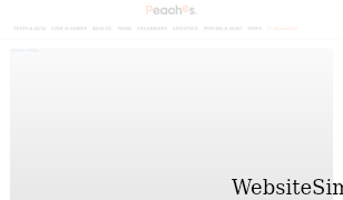peaches.fr Screenshot
