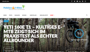 pedelec-elektro-fahrrad.de Screenshot
