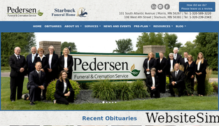 pedersenfh.com Screenshot