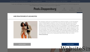 peek-cloppenburg.de Screenshot