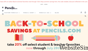 pencils.com Screenshot