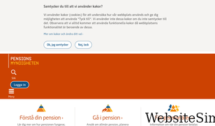 pensionsmyndigheten.se Screenshot