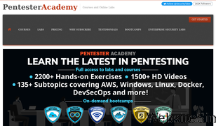 pentesteracademy.com Screenshot