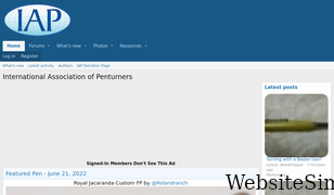penturners.org Screenshot