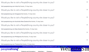 peoplestrong.com Screenshot