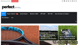 perfect-tennis.com Screenshot