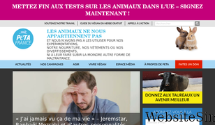petafrance.com Screenshot