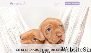 petalert-adoption.com Screenshot