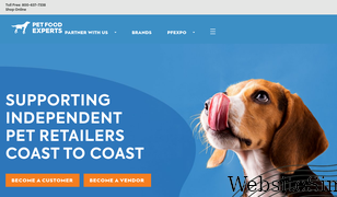 petfoodexperts.com Screenshot